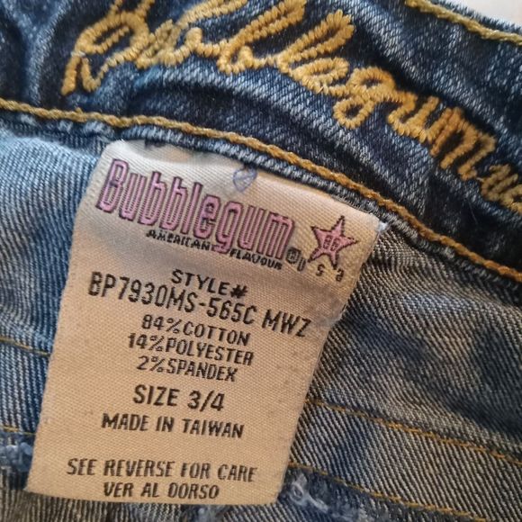 Bundle only Junior Bubble Gum jeans 3/4 - Picture 5 of 5